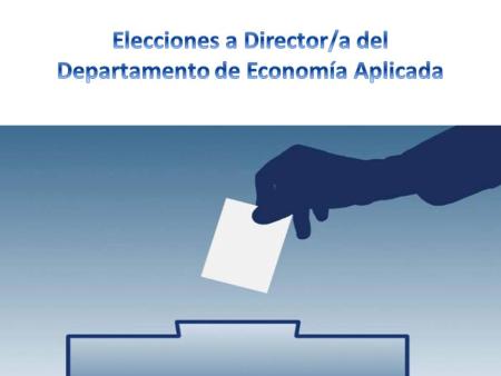 Imagen Convocatoria de Elecciones a Director/a de Departamento